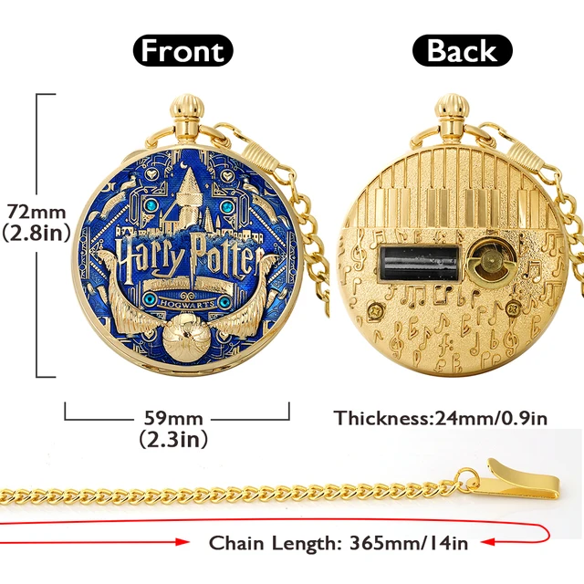 Hogwarts Music Box Clock