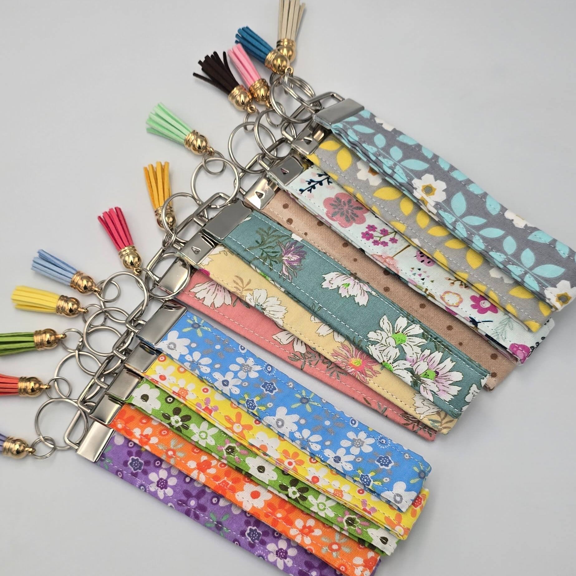 Handmade Fabric Keychain