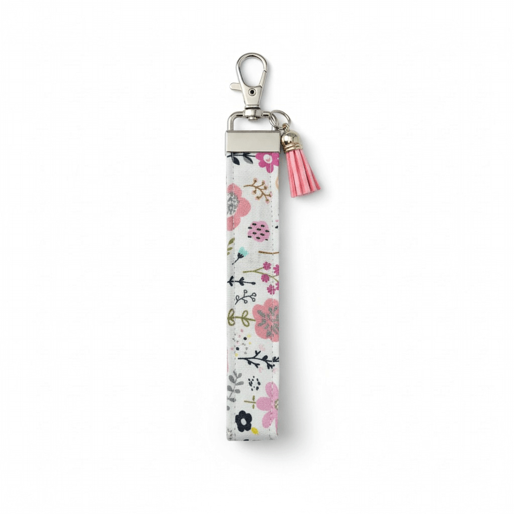 Handmade Fabric Keychain