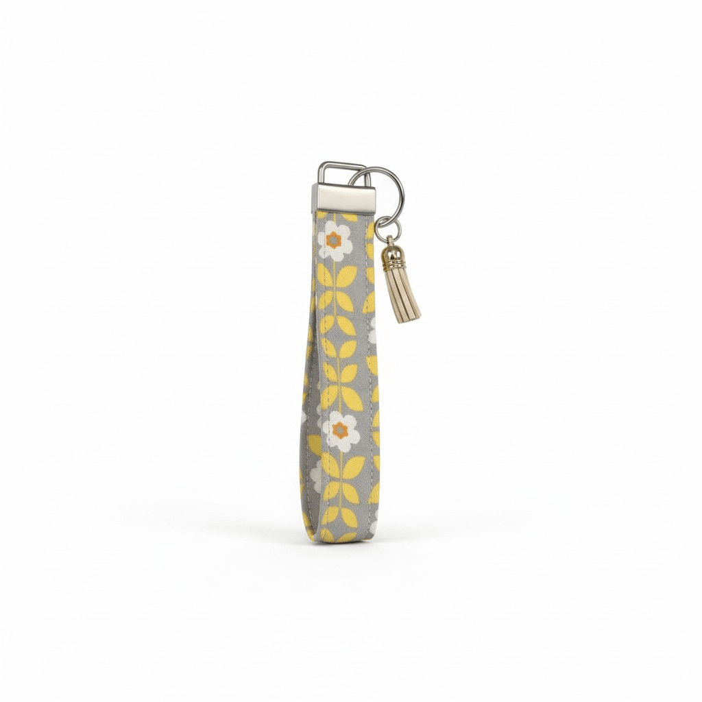 Handmade Fabric Keychain