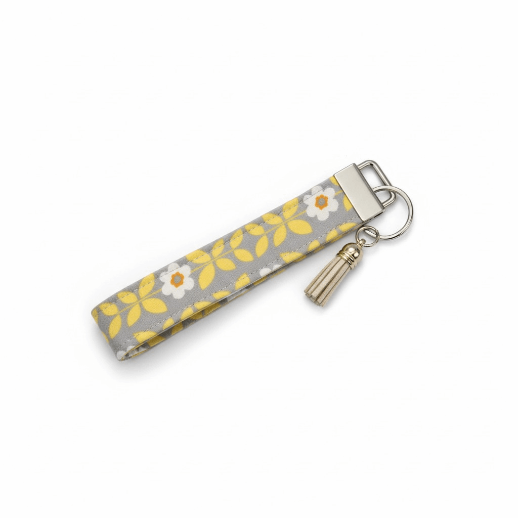 Handmade Fabric Keychain