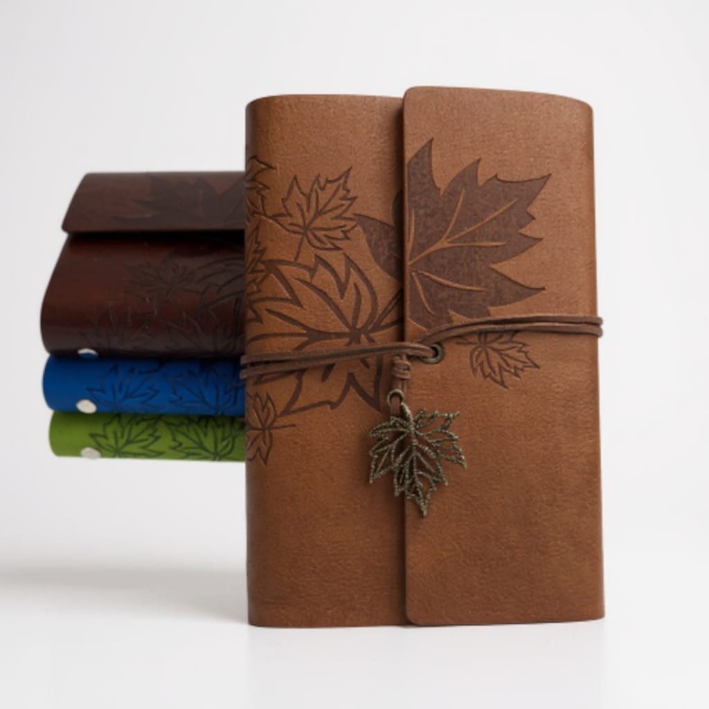 Feather Leather Journal