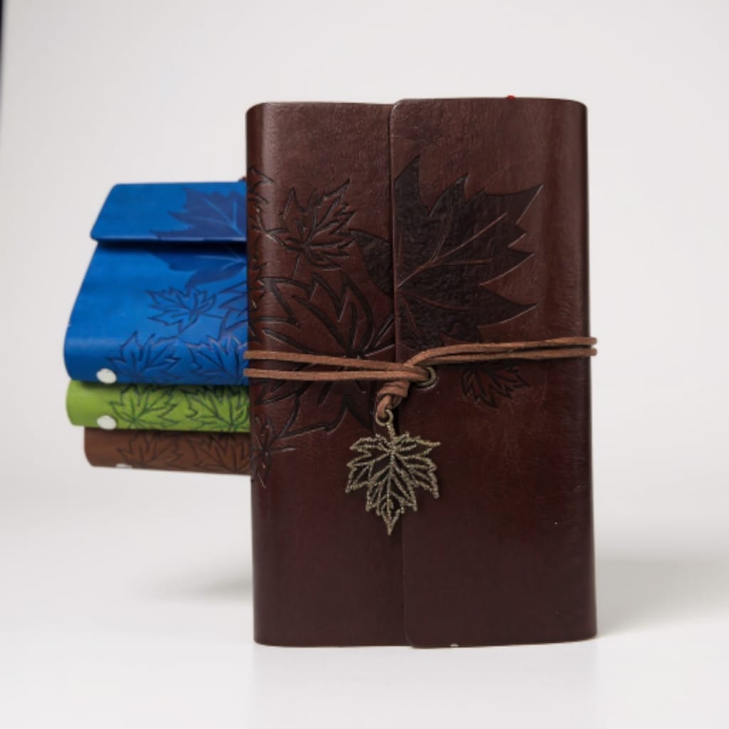 Feather Leather Journal