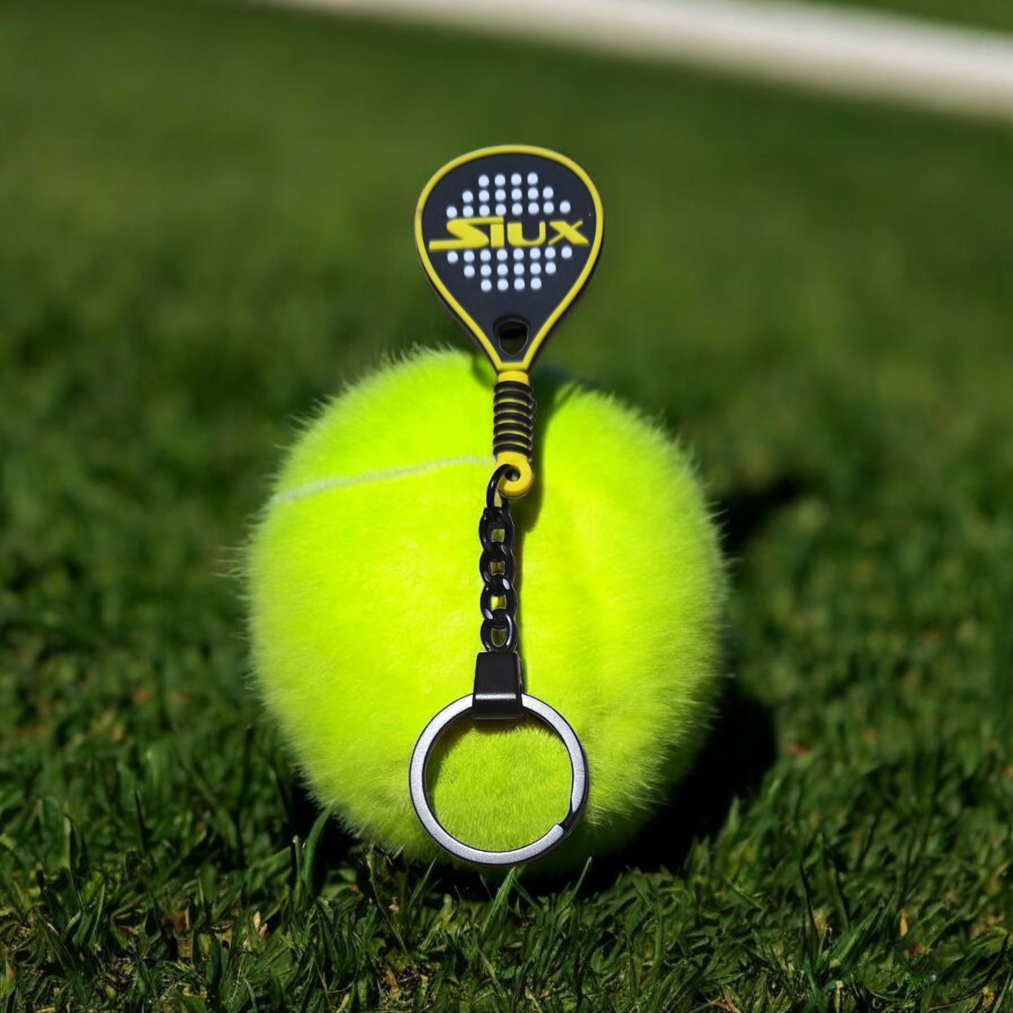 Padel Racket Keychain