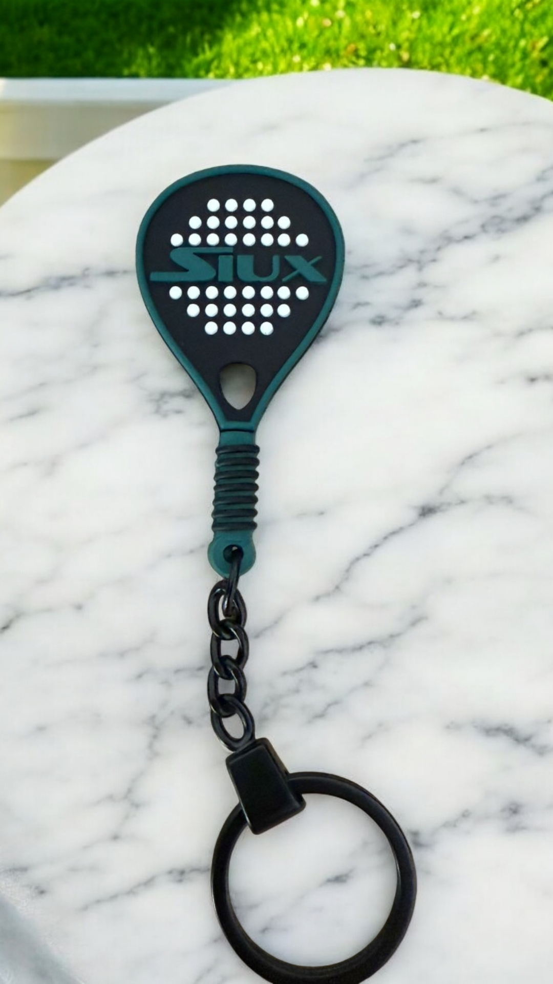Padel Racket Keychain