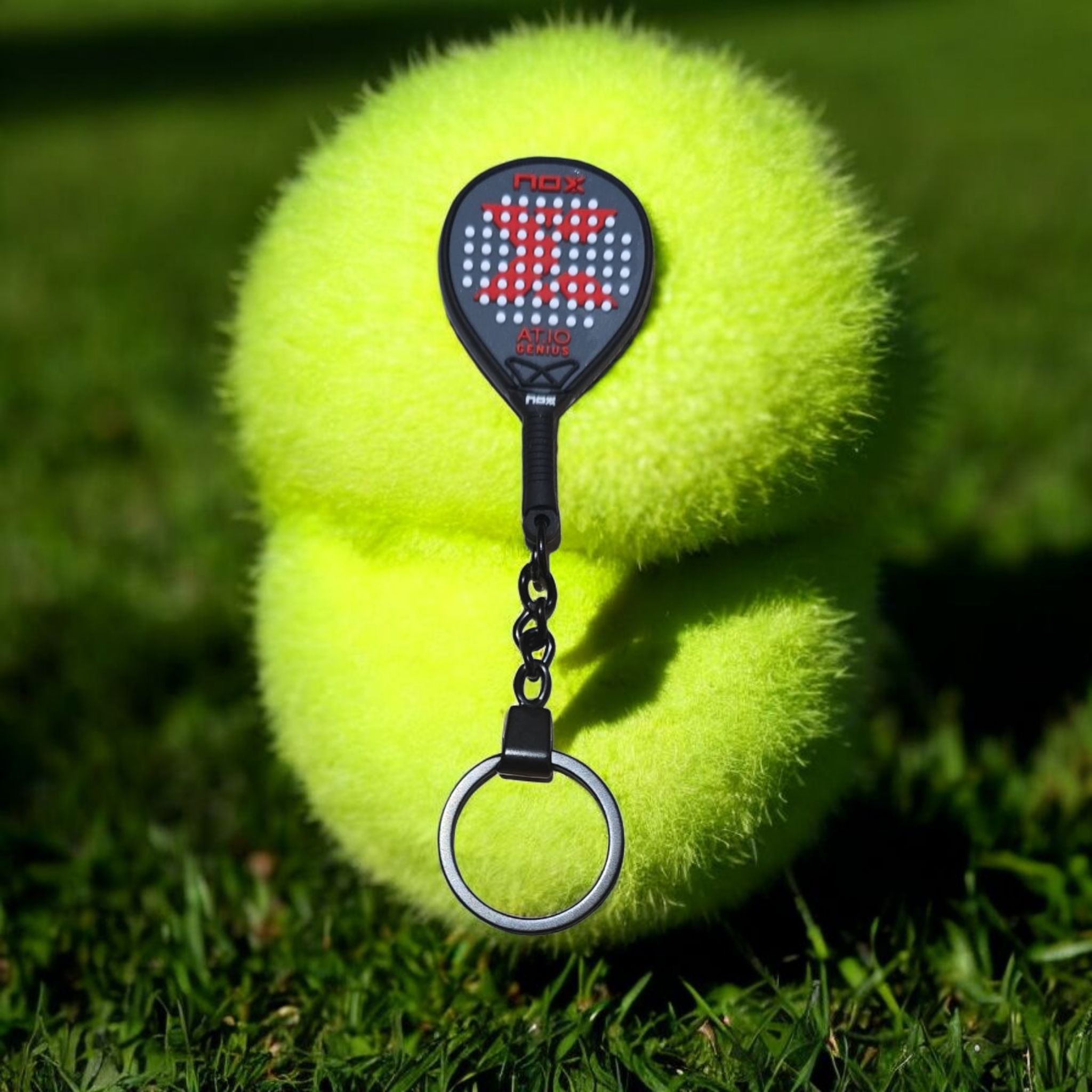 Padel Racket Keychain