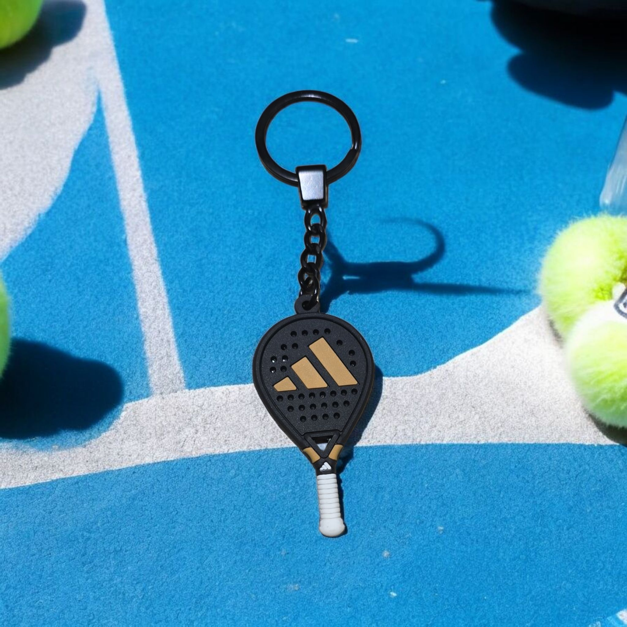 Padel Racket Keychain