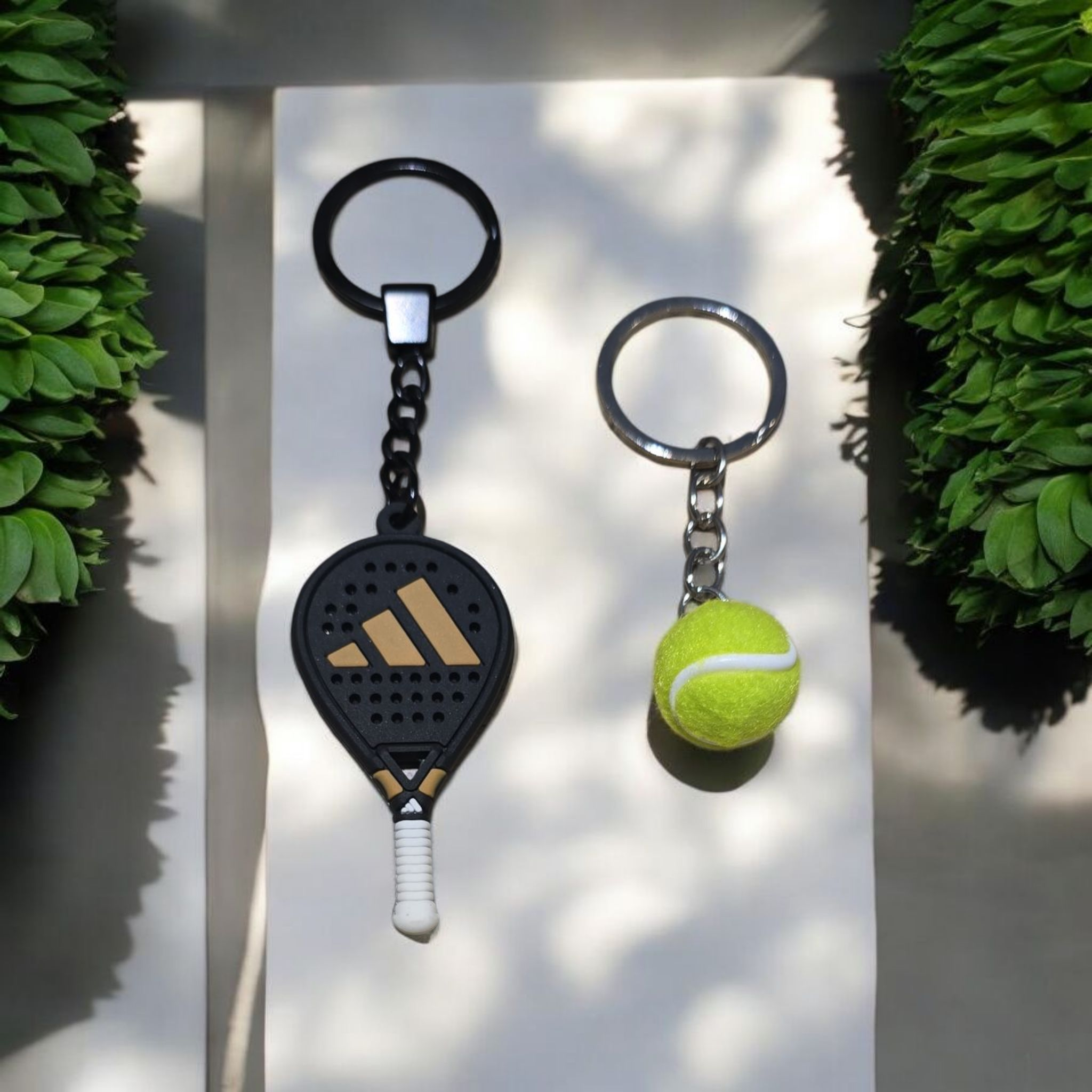 Padel Racket Keychain