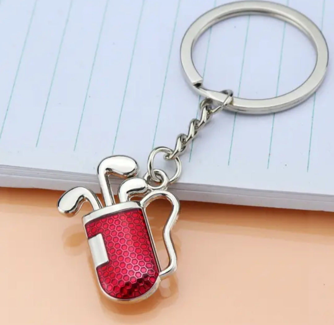 Golf Club Keychain