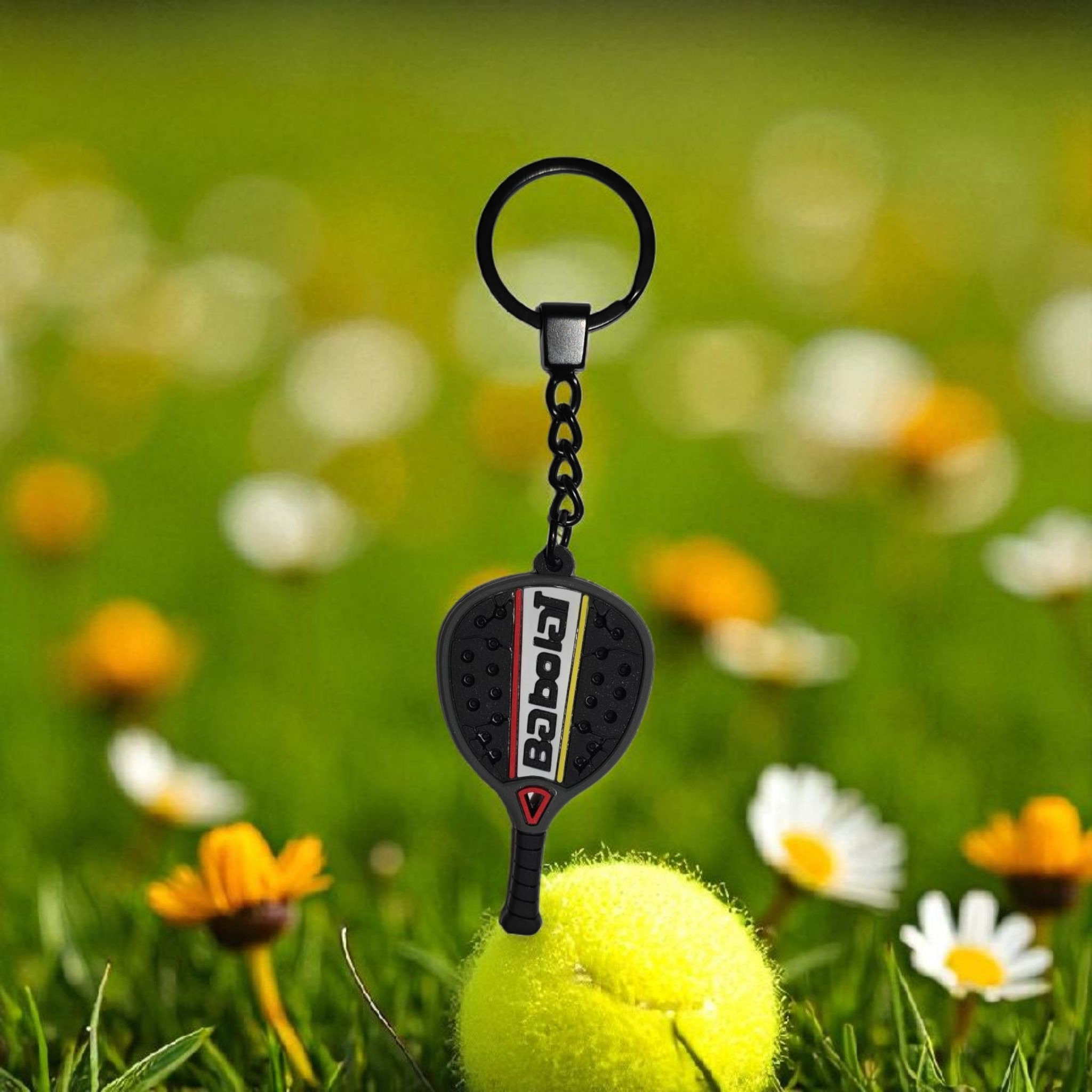 Padel Racket Keychain