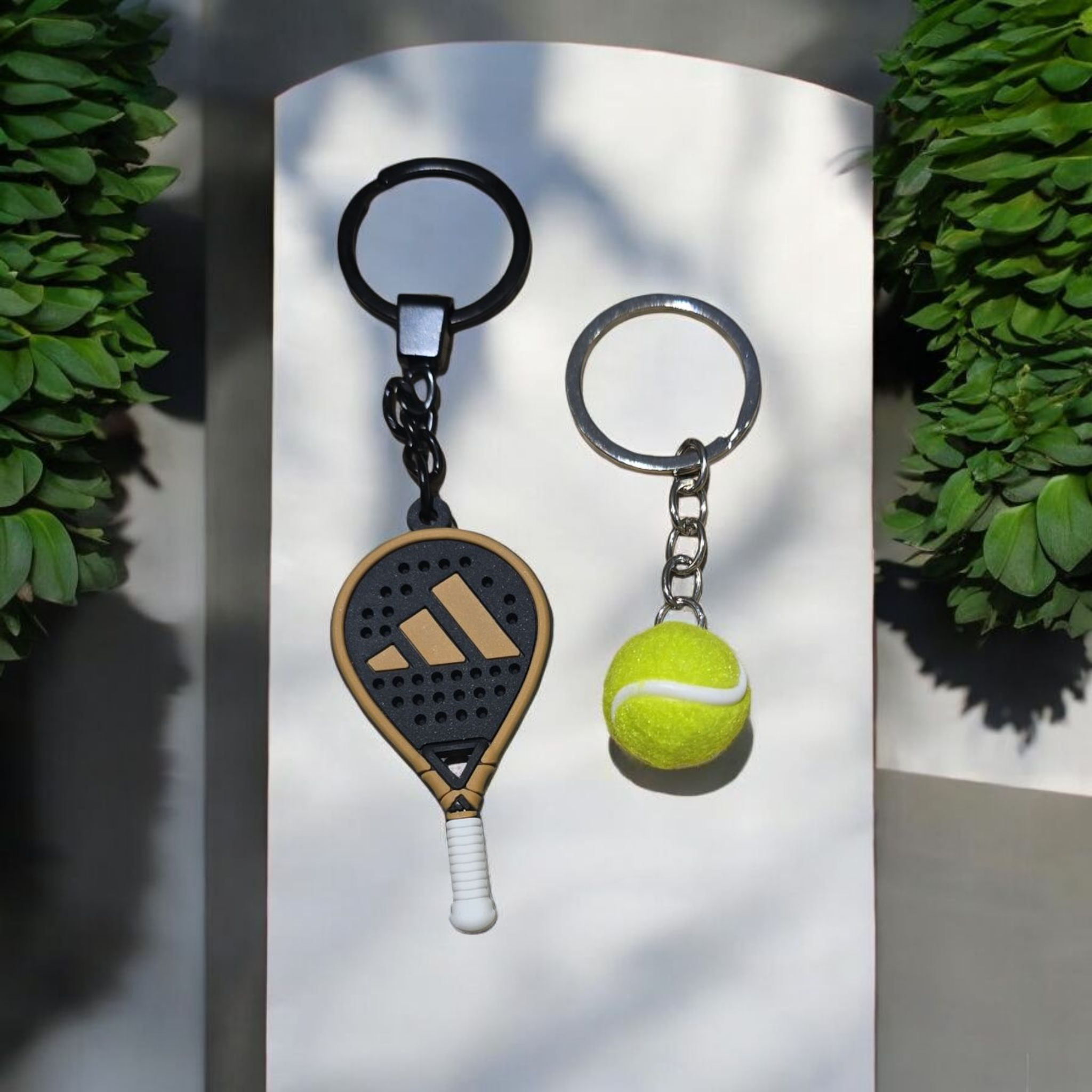 Padel Racket Keychain