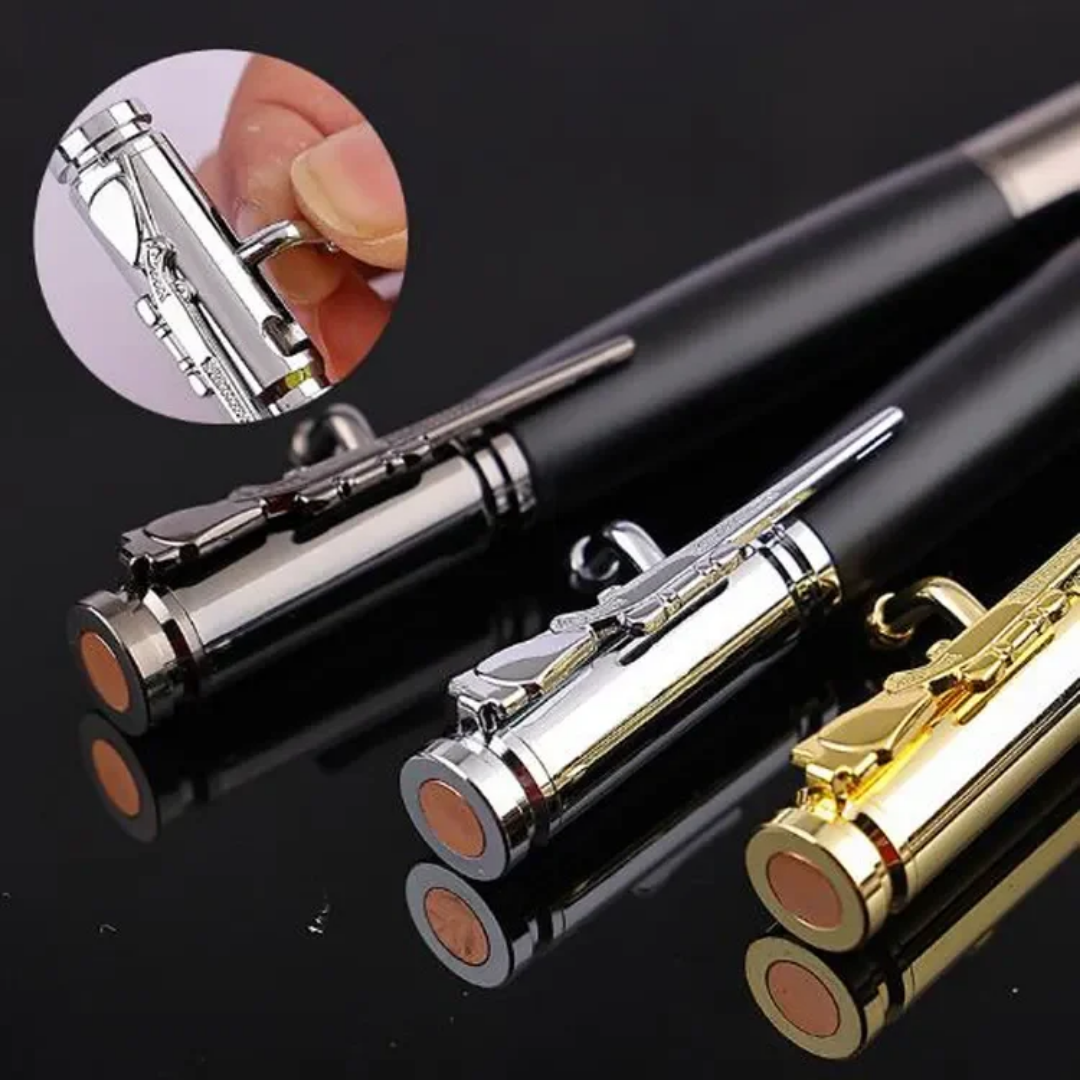 Tactical Gun Metal Ballpoint Pen