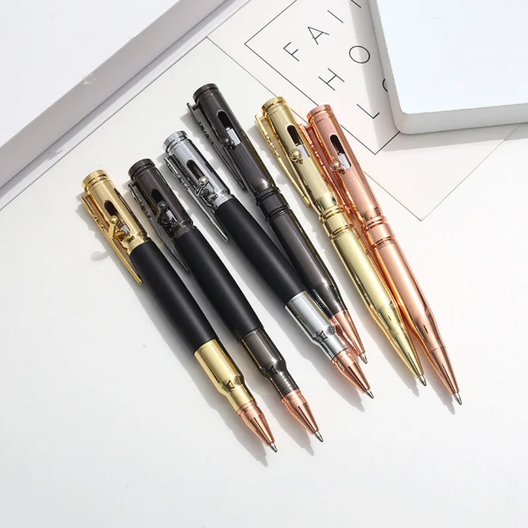 Tactical Gun Metal Ballpoint Pen