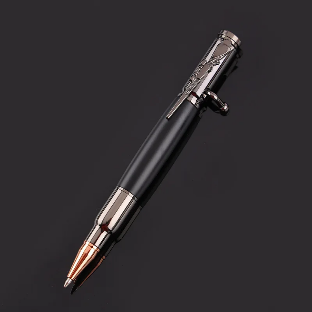 Tactical Gun Metal Ballpoint Pen