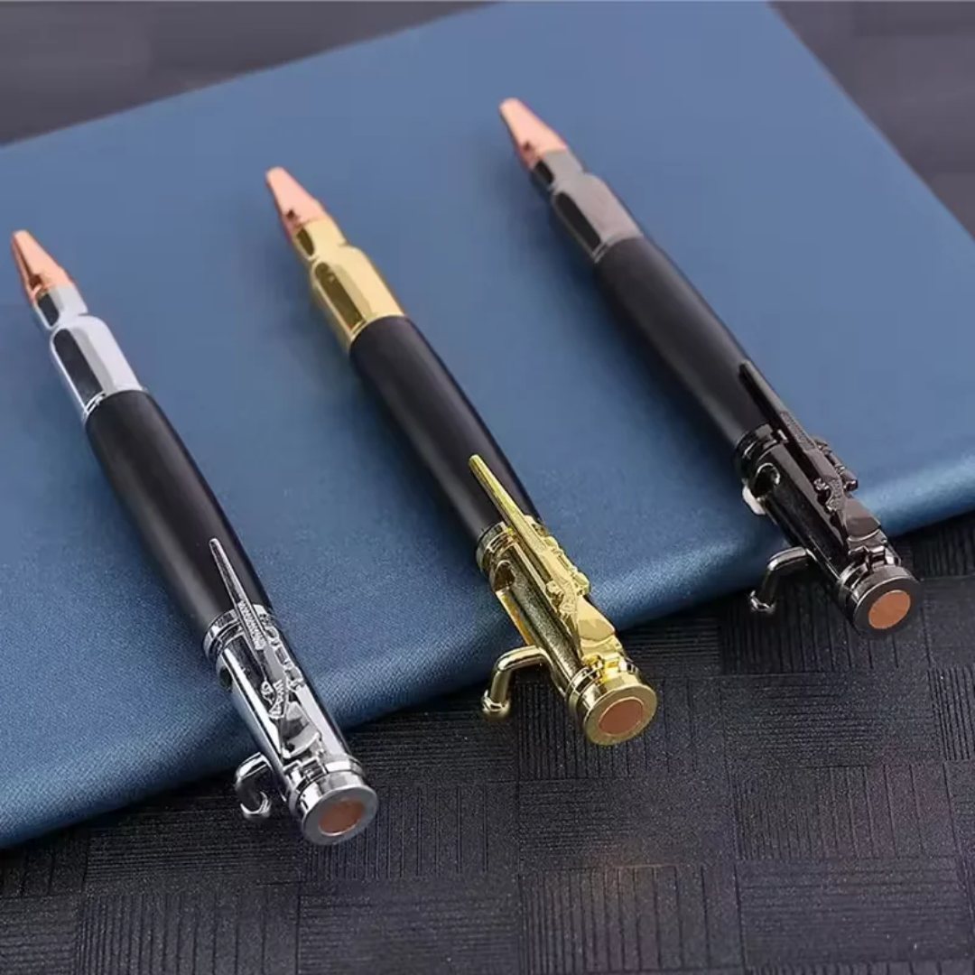 Tactical Gun Metal Ballpoint Pen