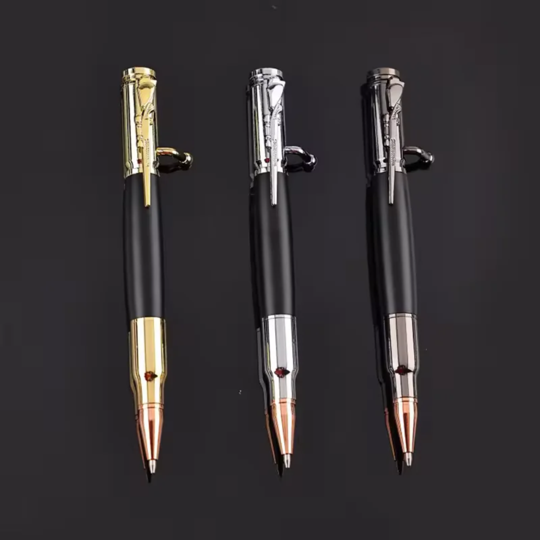 Tactical Gun Metal Ballpoint Pen