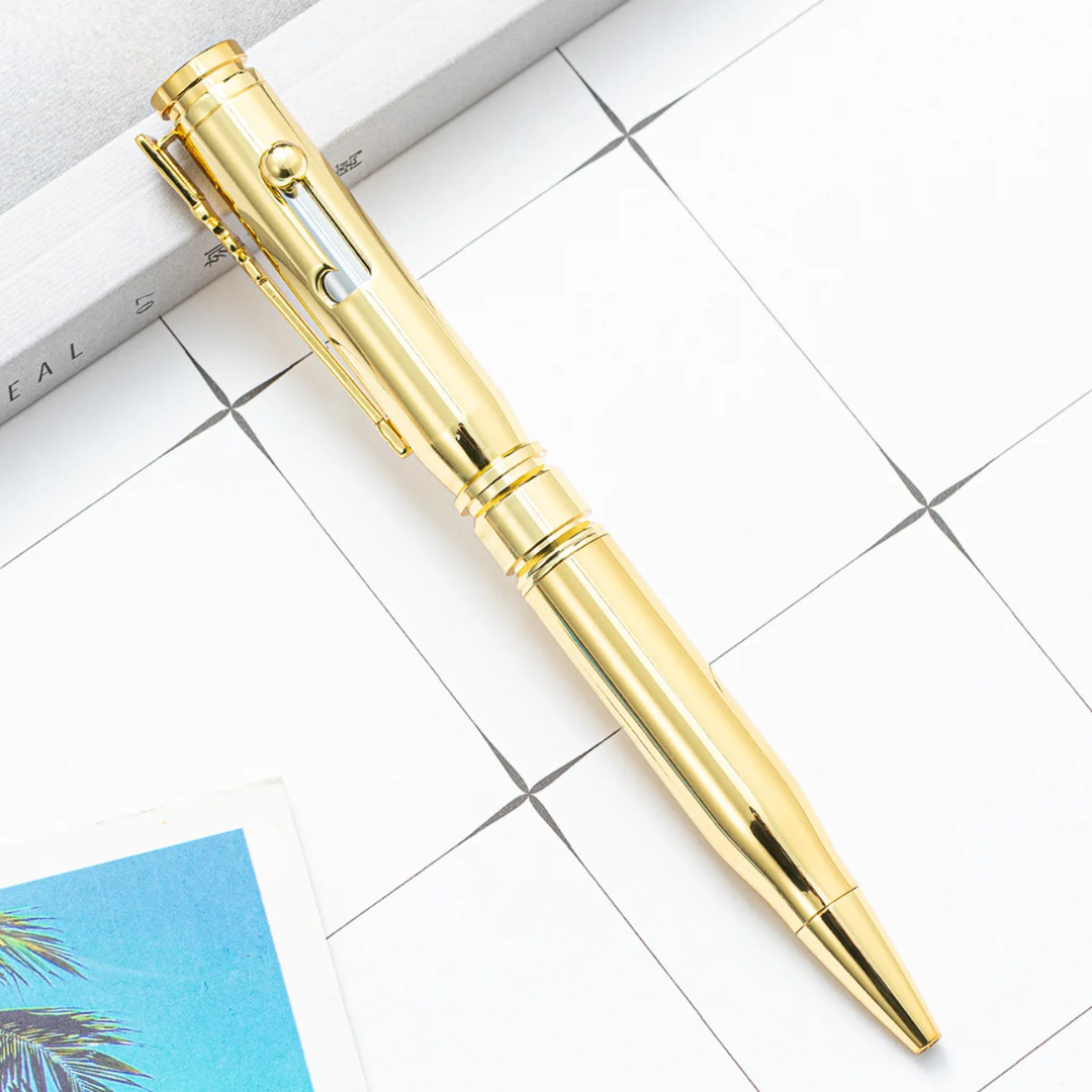Tactical Gun Metal Ballpoint Pen