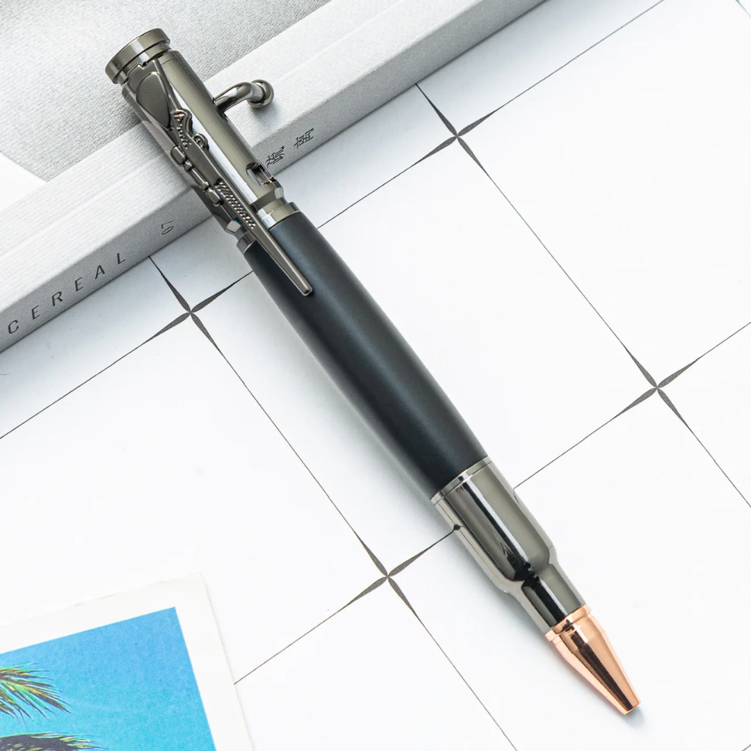 Tactical Gun Metal Ballpoint Pen