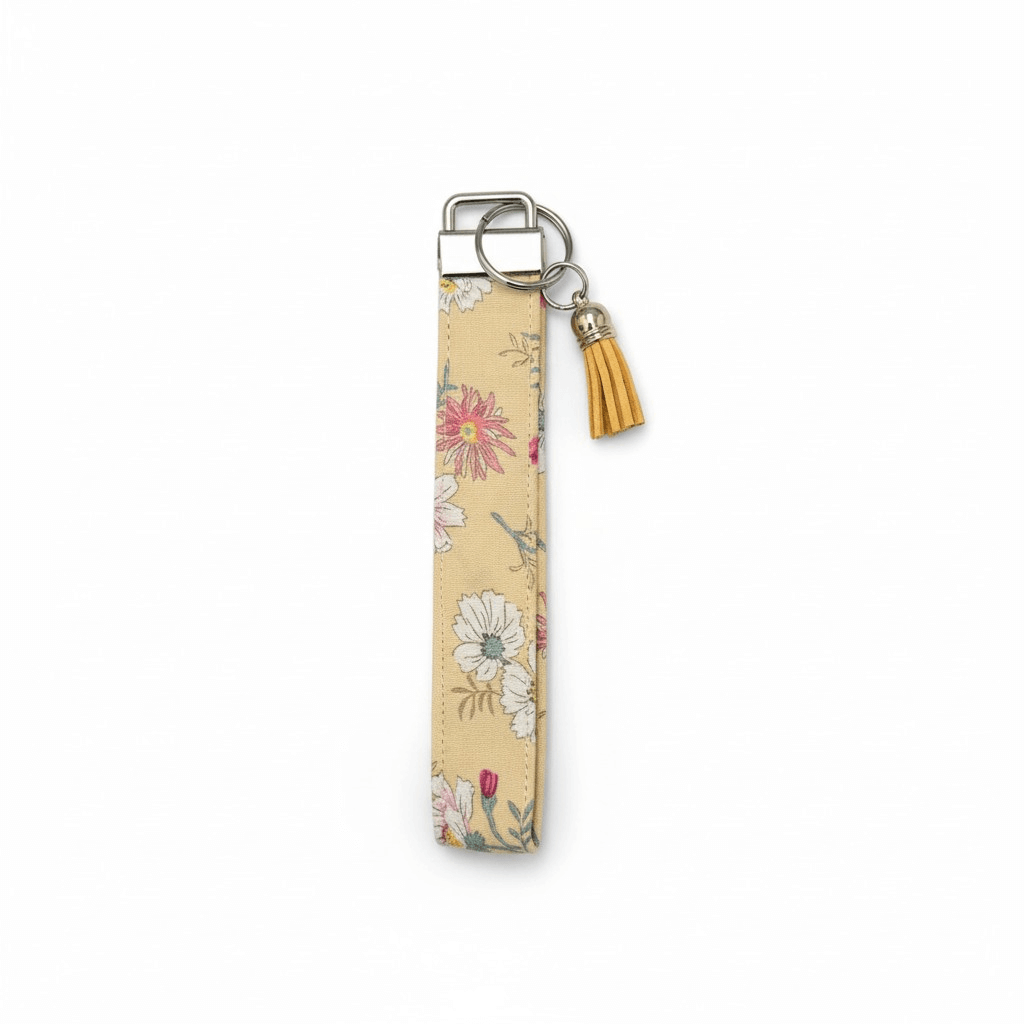 Handmade Fabric Keychain