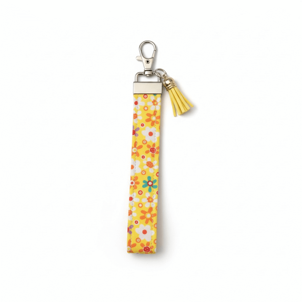 Handmade Fabric Keychain