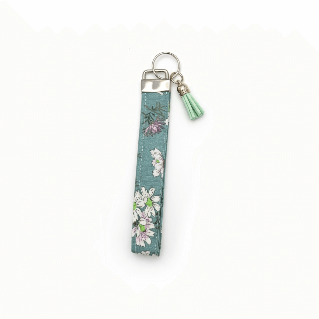 Handmade Fabric Keychain