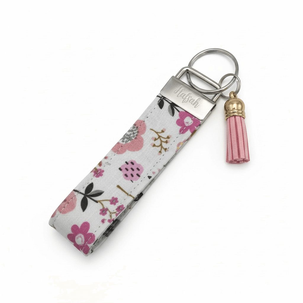 Handmade Fabric Keychain