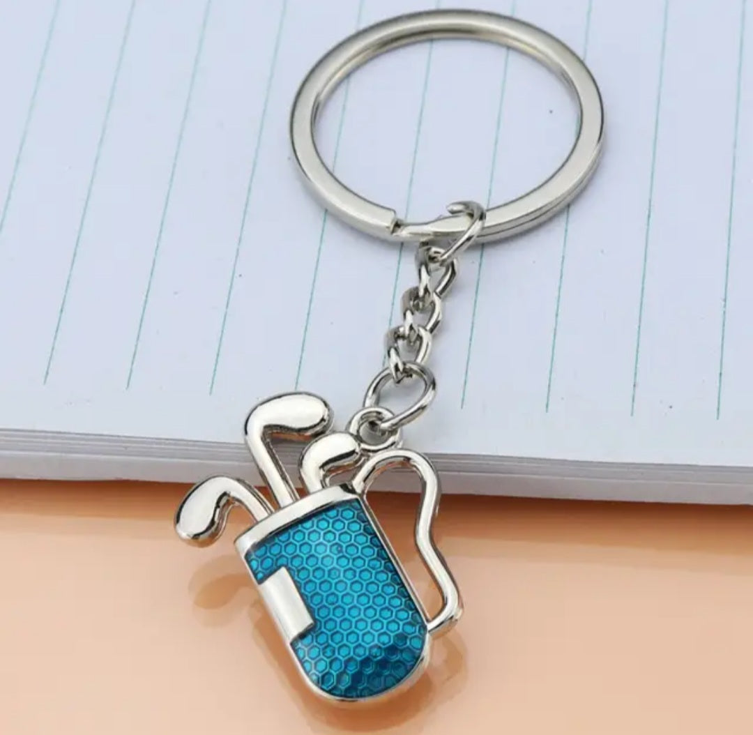 Golf Club Keychain