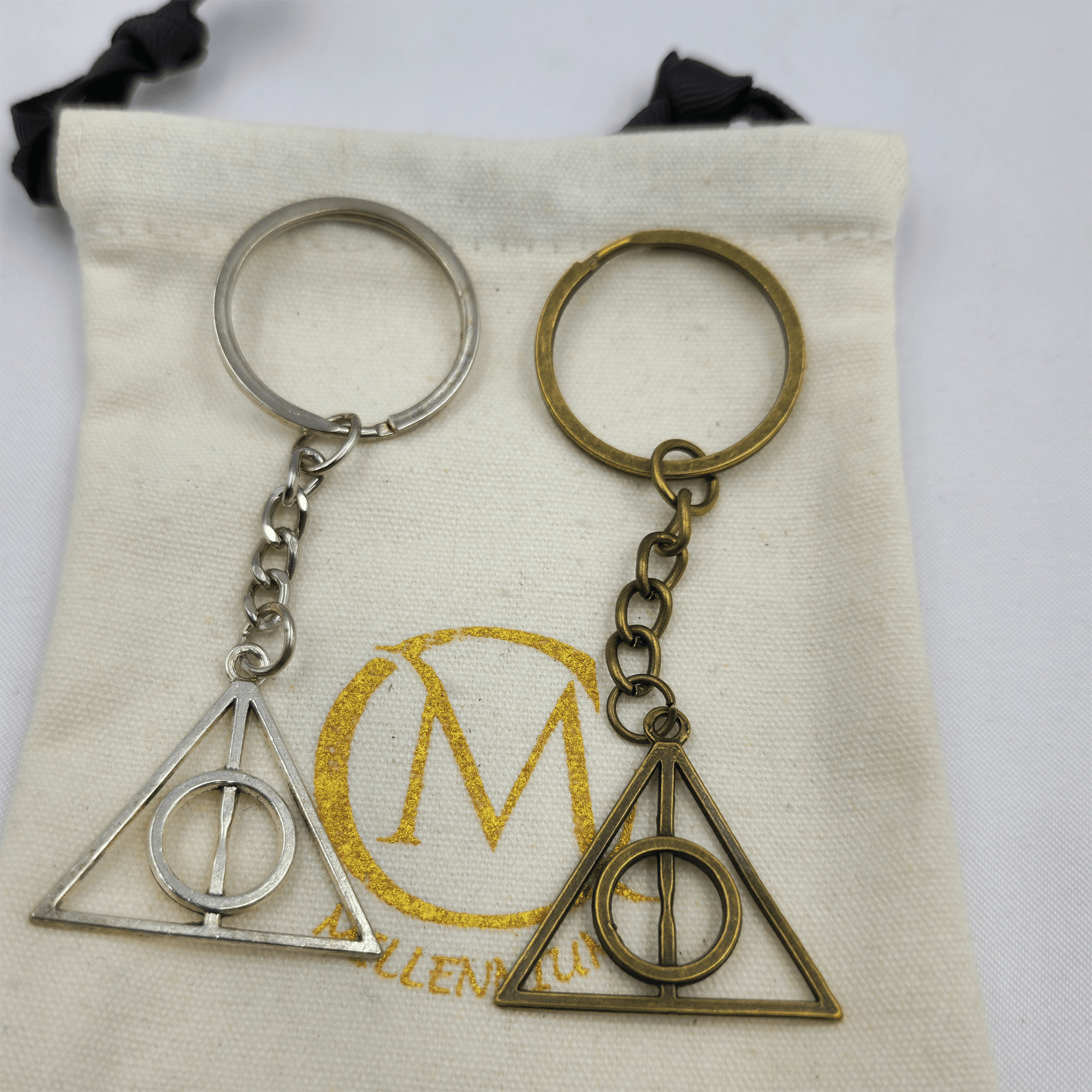 Deathly hallows deals keychain